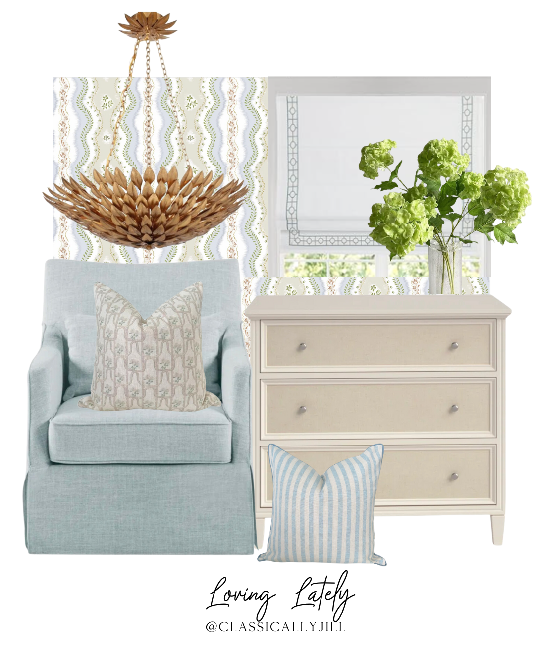 My Latest Room Designs – Styling a Dining Room, Nursery, and Bedroom with the Harvey and Millie Jillien Harbor Pillows
